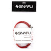 Snafu Astroglide Y Lower Gyro Cable - Red