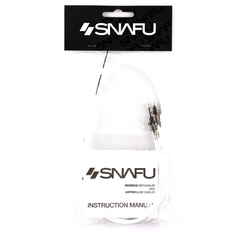 Snafu Astroglide Y Lower Gyro Cable - White