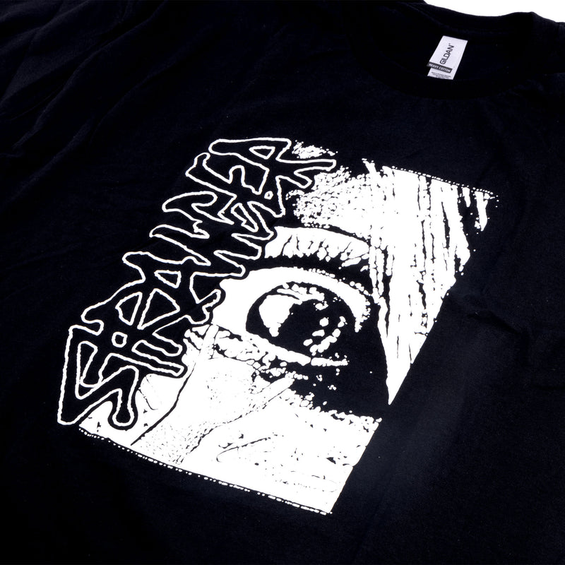 Stranger Awake T-Shirt - Black Detail | Backyard UK BMX Shop Hastings
