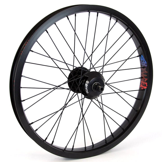 Stranger RHD Crux V2 Cassette rear wheel Black hub with black XL rim 9 tooth