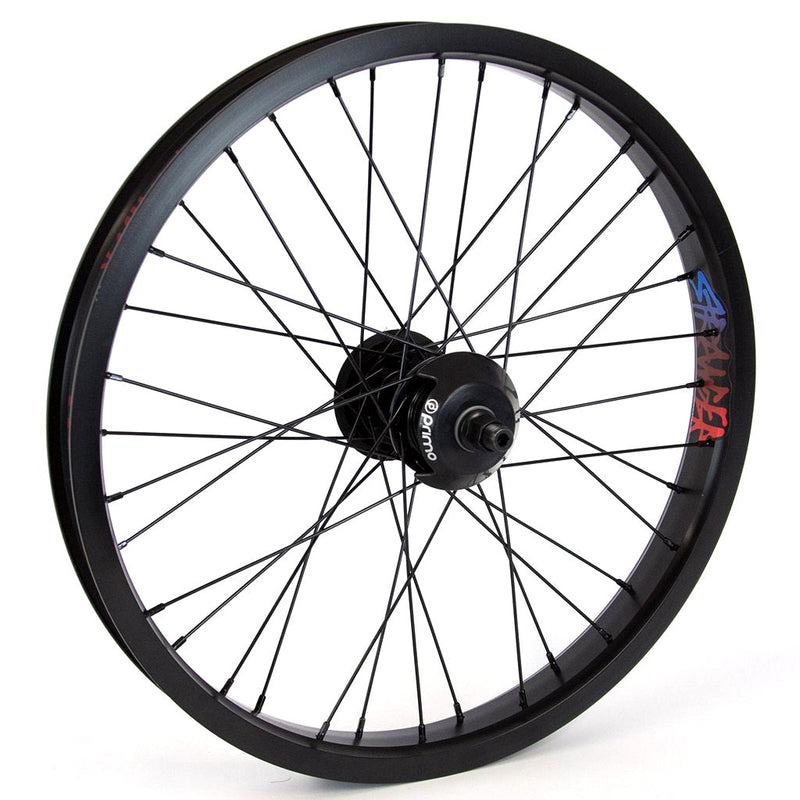 Stranger RHD Crux V2 Cassette rear wheel Black hub with black XL rim 9 tooth