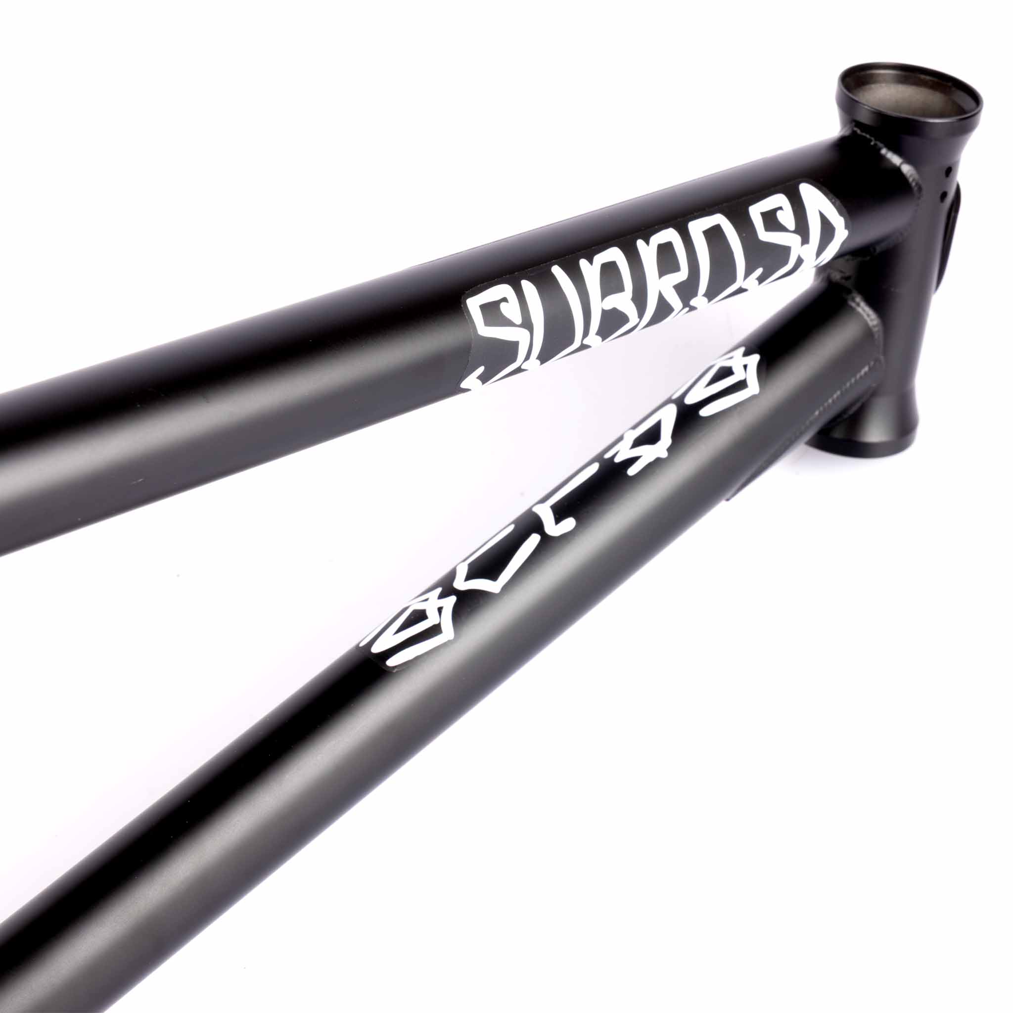 Subrosa Malum BMX Frame - Matt Black 20.75