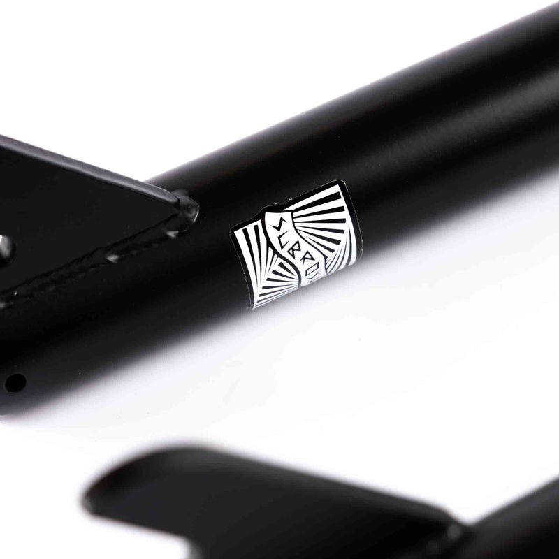 Subrosa Tiro 18" Hi-Ten Steel BMX Fork - Black 10mm sticker