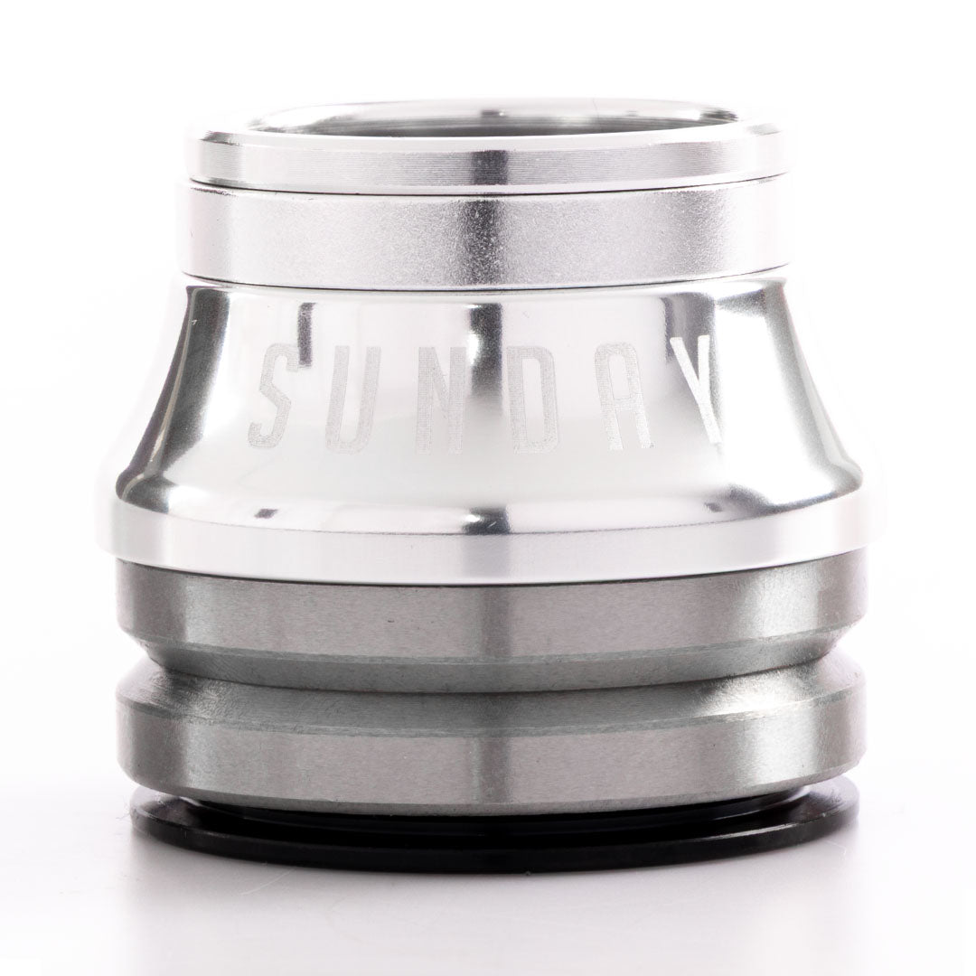 Sunday Conical Headset - Polished Silver