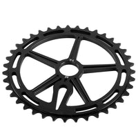 t1 logans run black bmx sprocket 39t angle
