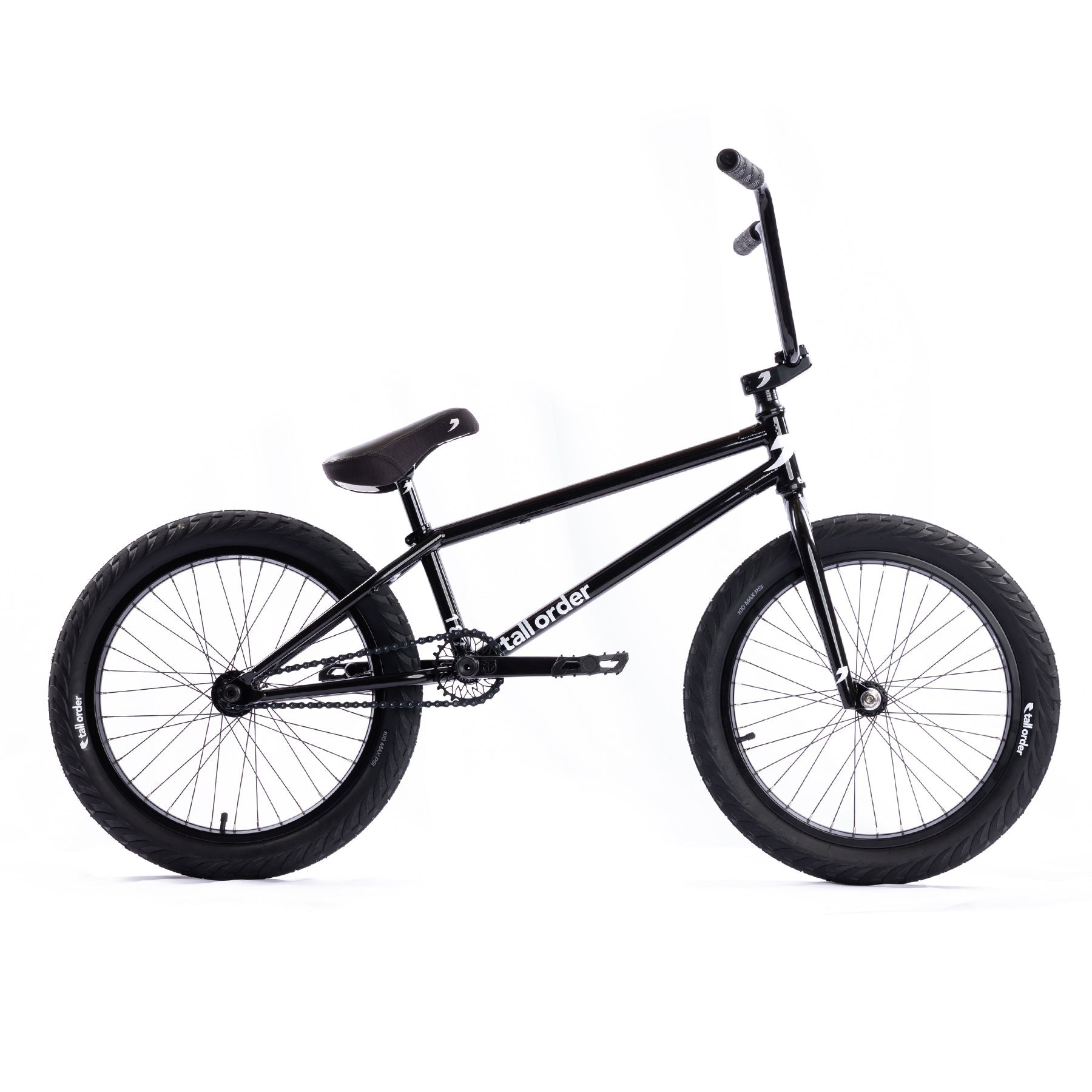 Tall Order 187 Complete Bike - Black | BMX