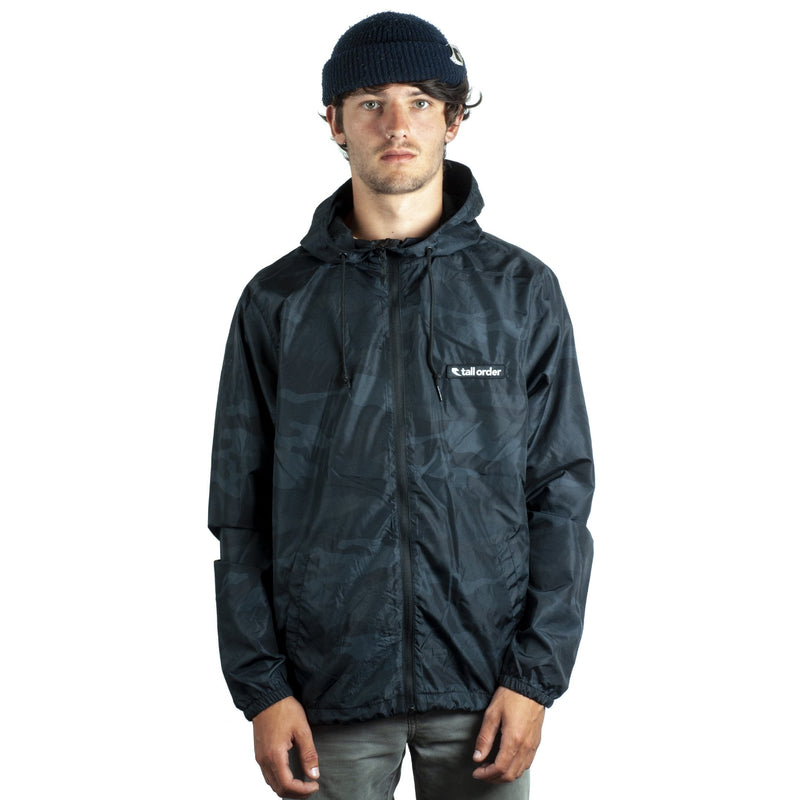 Tall Order Patch Logo Jacket - Black Camo