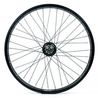 Tall Order Dynamics LHD Cassette Wheel - Black With Silver Spoke Nipples 9 Tooth