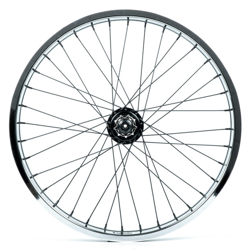 Tall Order Dynamics LHD Cassette Wheel - Black With Chrome Rim 9 Tooth