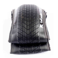 Tall Order Foldable Reilly Park Tyre - Black 2.10" tread close up folded