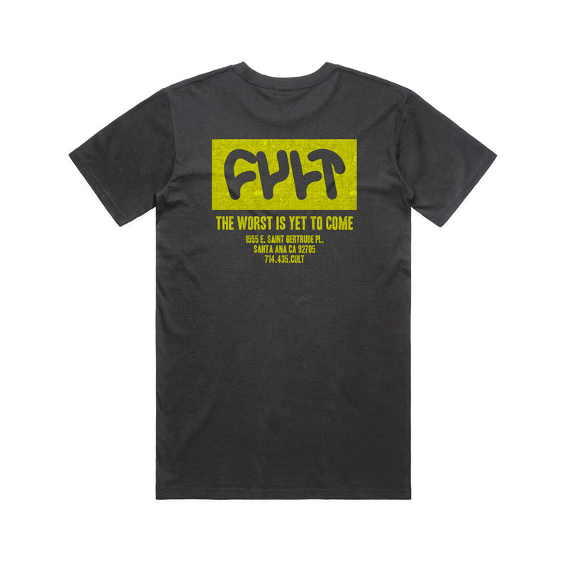 Cult The Worst Shop Pocket T-Shirt - Black XXL | Backyard UK BMX Shop Hastings