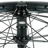 Total BMX Techfire 20" Front Wheel - Black Hub With Black Rim 10mm (3/8")