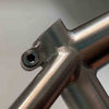 Total BMX Killabee Titanium Frame - Raw seat clamp