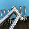 Total BMX Killabee Titanium Frame - Raw head tube