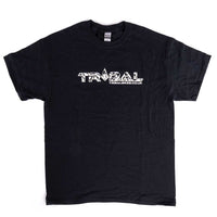 Tribal Zebra T-Shirt - Black