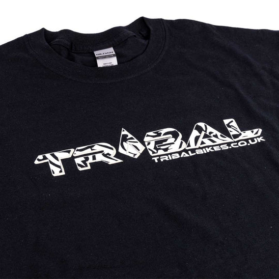 Tribal Zebra T-Shirt - Black