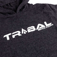 Vintage Black Tribal Logo hoody