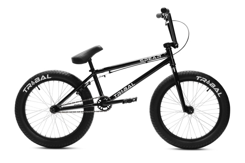 Tribal Spear Black BMX, side view on a white background