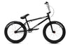 tribal trap bmx black bmx bike side view on a white background