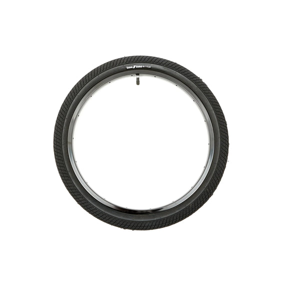 united x bicycle union indirect black bmx tyre 2.1" wide