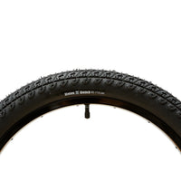 united x bicycle union indirect 2.35" wide black bmx tyre 