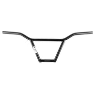 united bike co jog bmx handlebars in matte black front view