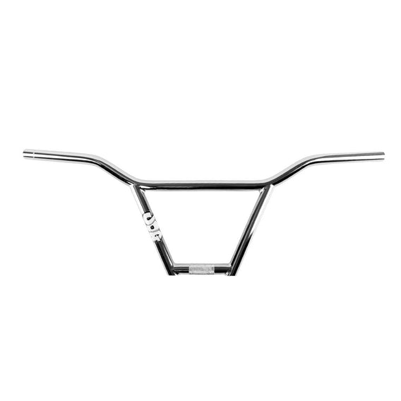 united bike co jog bmx bars chrome front view