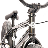 united recruit 20.25" gloss black bmx bike