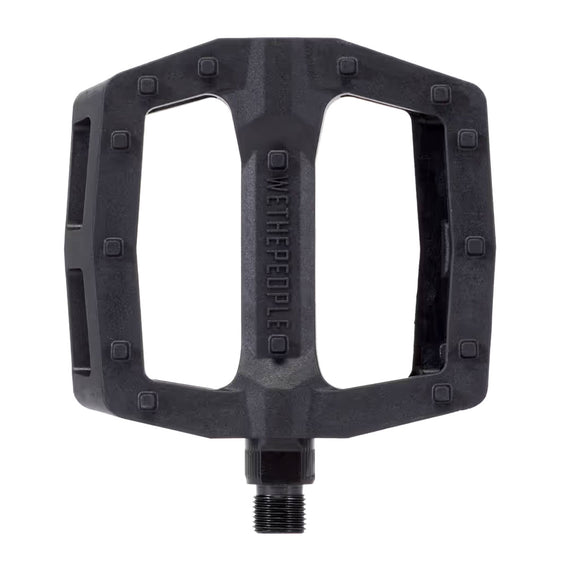 WTP Logic Plastic Pedals - Black 9/16"