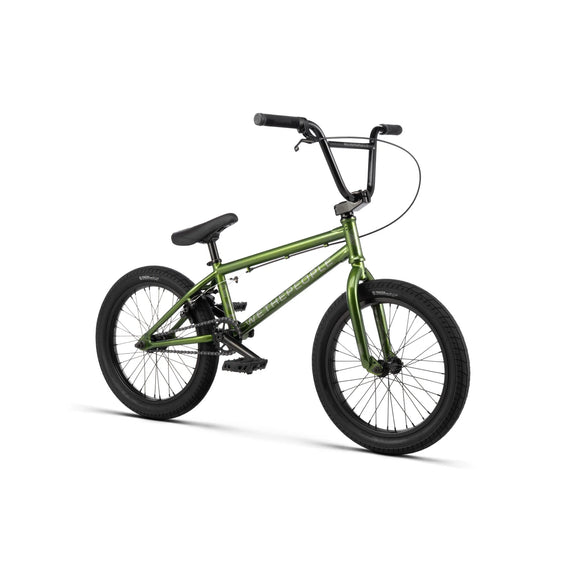 wethepeople 18" bmx bike green dark goblin backyard bmx