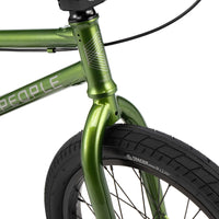 wethepeople 18" bmx bike green dark goblin backyard bmx