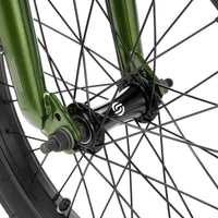 wethepeople 18" bmx bike green dark goblin backyard bmx