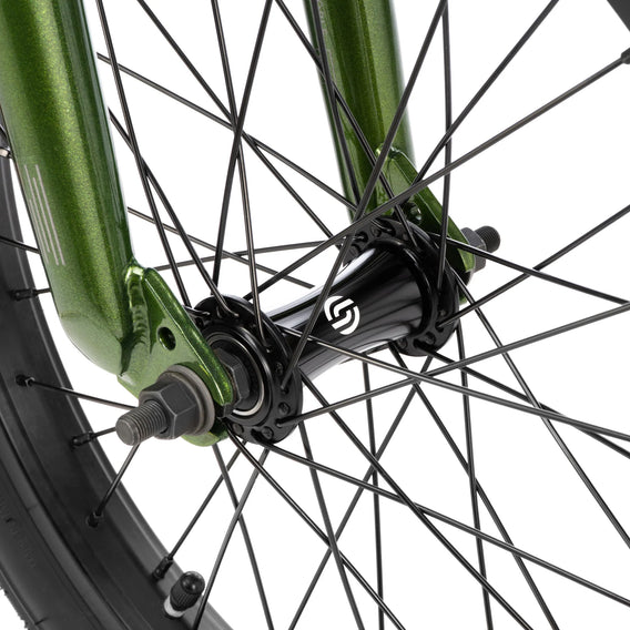 wethepeople 18" bmx bike green dark goblin backyard bmx