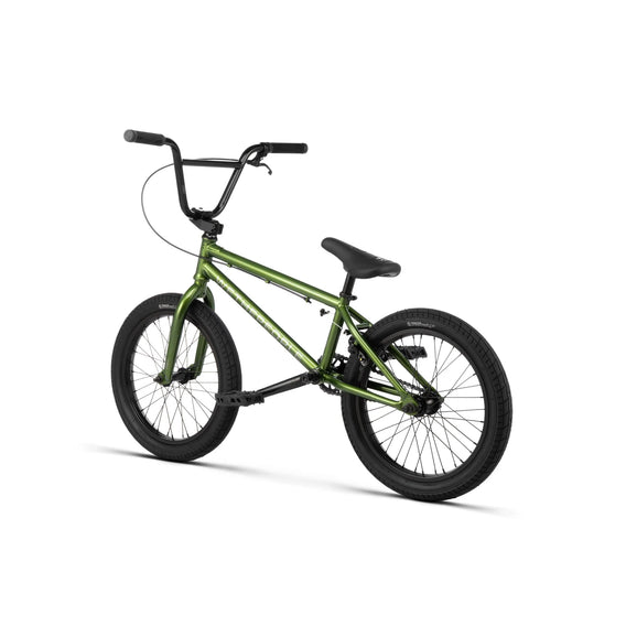 wethepeople 18" bmx bike green dark goblin backyard bmx