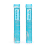 Wethepeople BMX Perfect Flangeless Grips - Blue with Grey Swirls