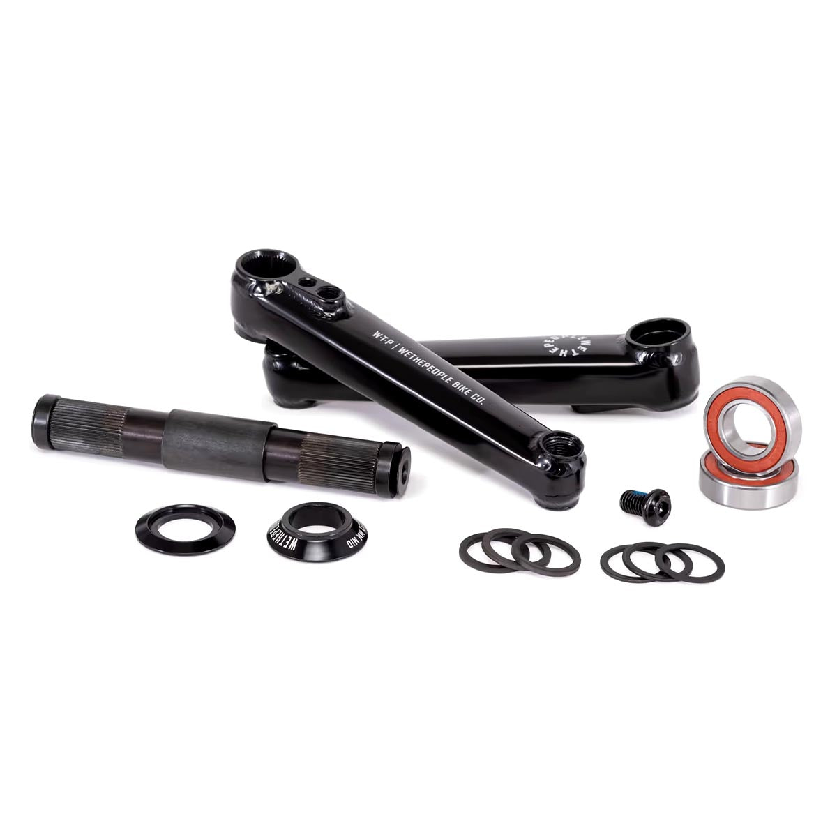 Wethepeople BMX 22mm Logic BMX Cranks - Black 175mm