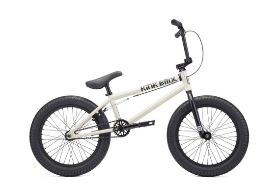 Kink 2027 Kicker 18" Bike - Glacier White