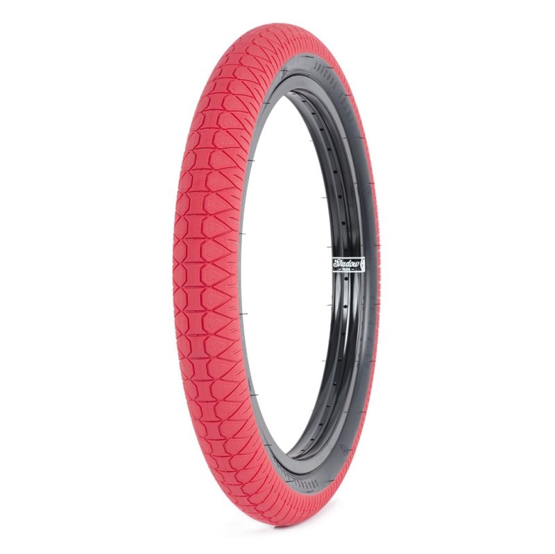 Subrosa Designer Tyre 20" - Red With Black Sidewall 2.40"