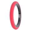 Subrosa Designer Tyre 20" - Red With Black Sidewall 2.40"