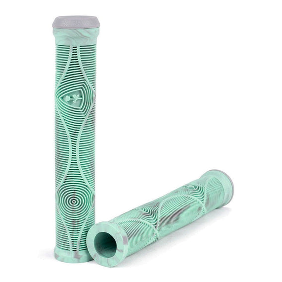 Subrosa Genetic Flangeless DCR Grips - Teal Drip