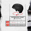 Shadow Matt Ray FeatherWeight helmet size guide | BMX