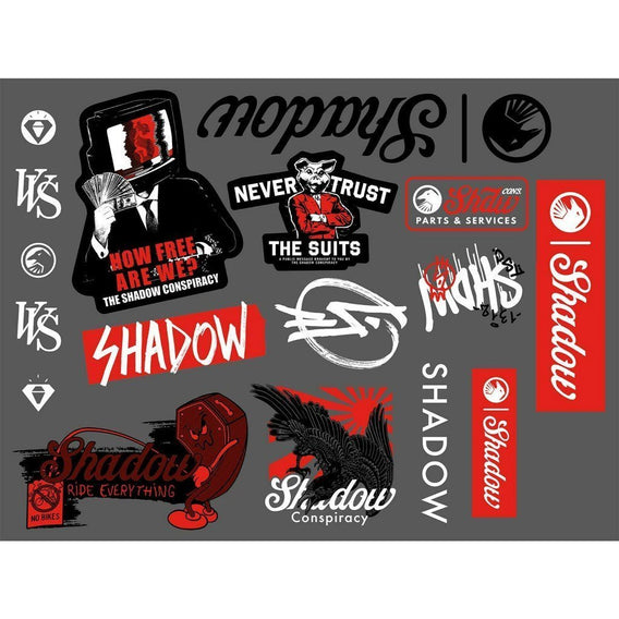 Shadow How Free Are We Sticker Pack