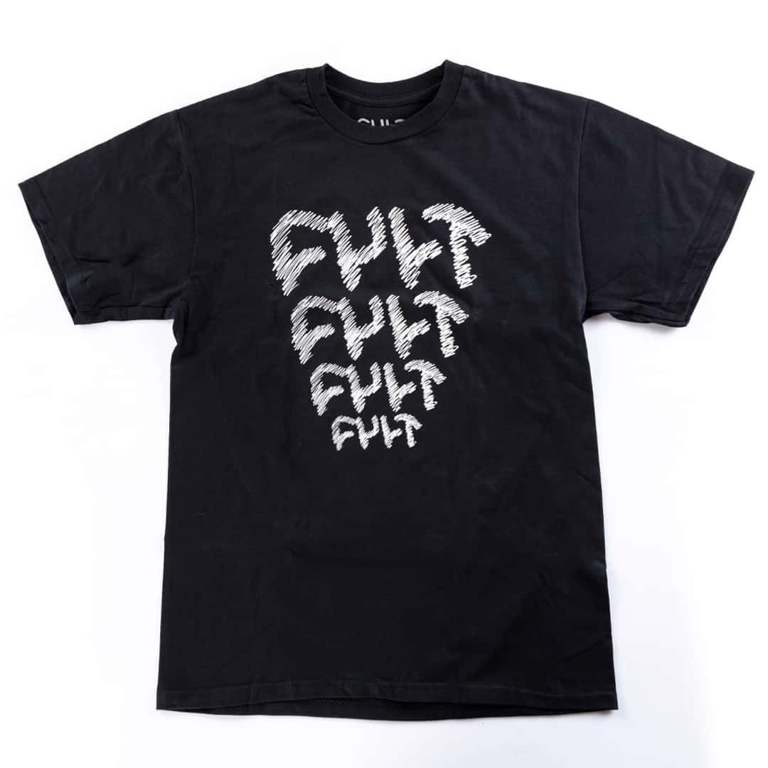 Cult Sketchy T-Shirt - Black Backyard Store | BMX