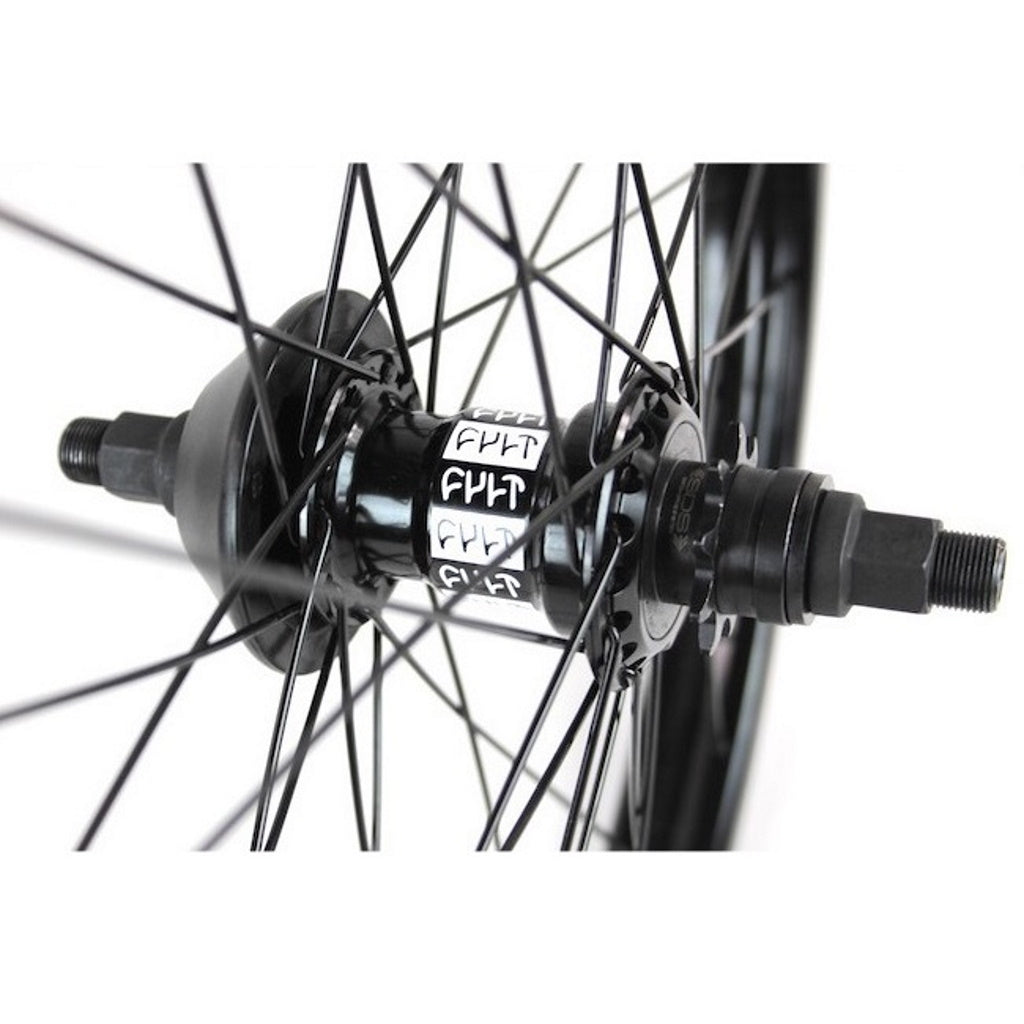 Cult Crew SDS Cassette Hub With NDS Hubguard Black 9 Tooth Cult BMX Backyard BMX