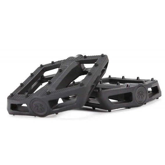 cult pedal Cult Plastic Dak Pedals - Black 9/16" | Cult BMX