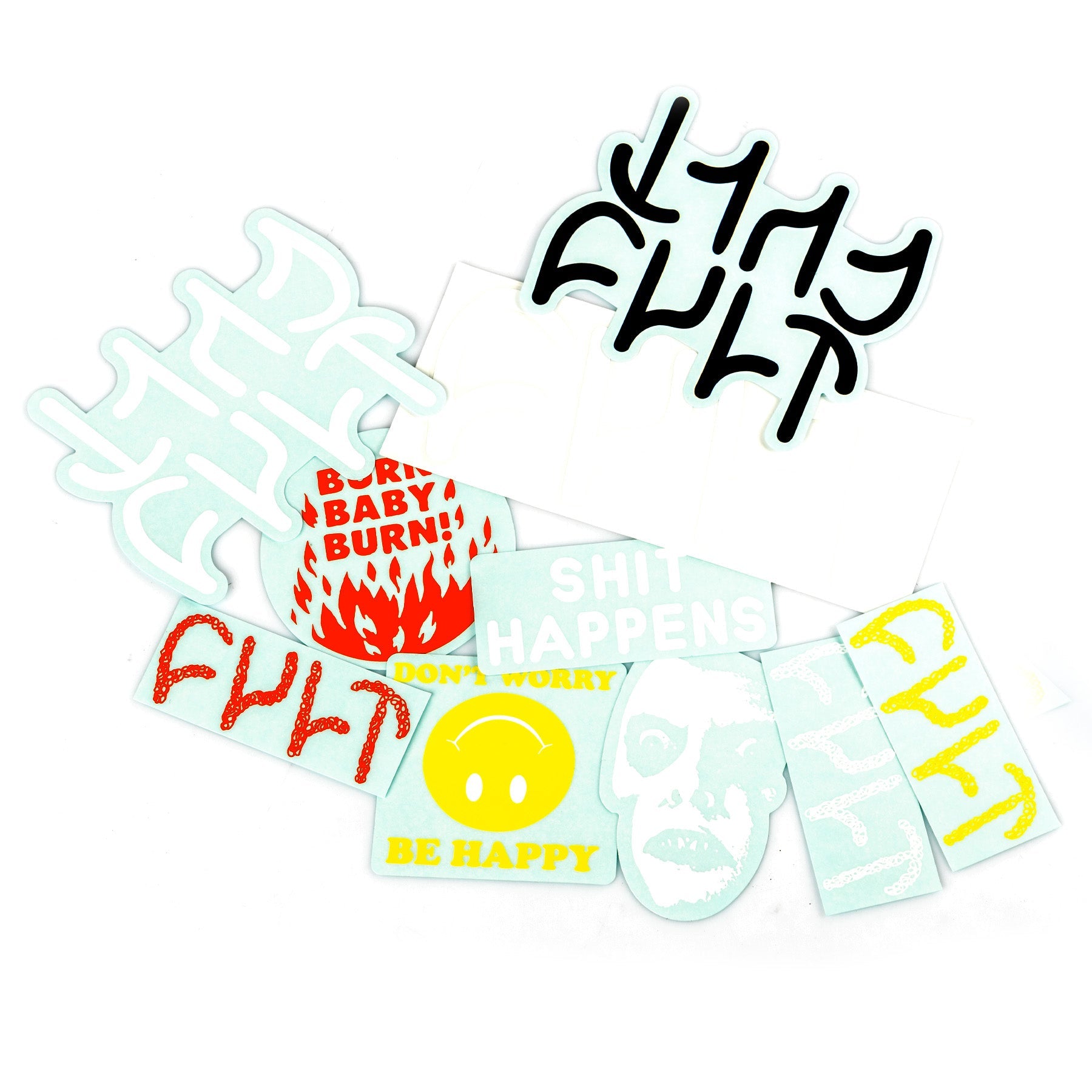 Cult BMX 10 piece sticker pack | Backyard Store | BMX