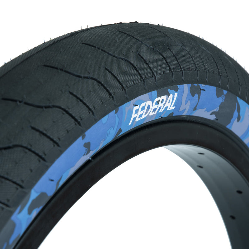 Federal Command LP Tyre 20" - Black With Blue Camo Sidewall 2.40"