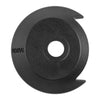 Federal Drive Side Plastic Hubguard With Universal Washer - Black 14mm