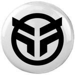 Federal Logo Pin Badge - White