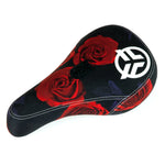 Federal Mid Pivotal Roses Seat - Black / Red With White Logo